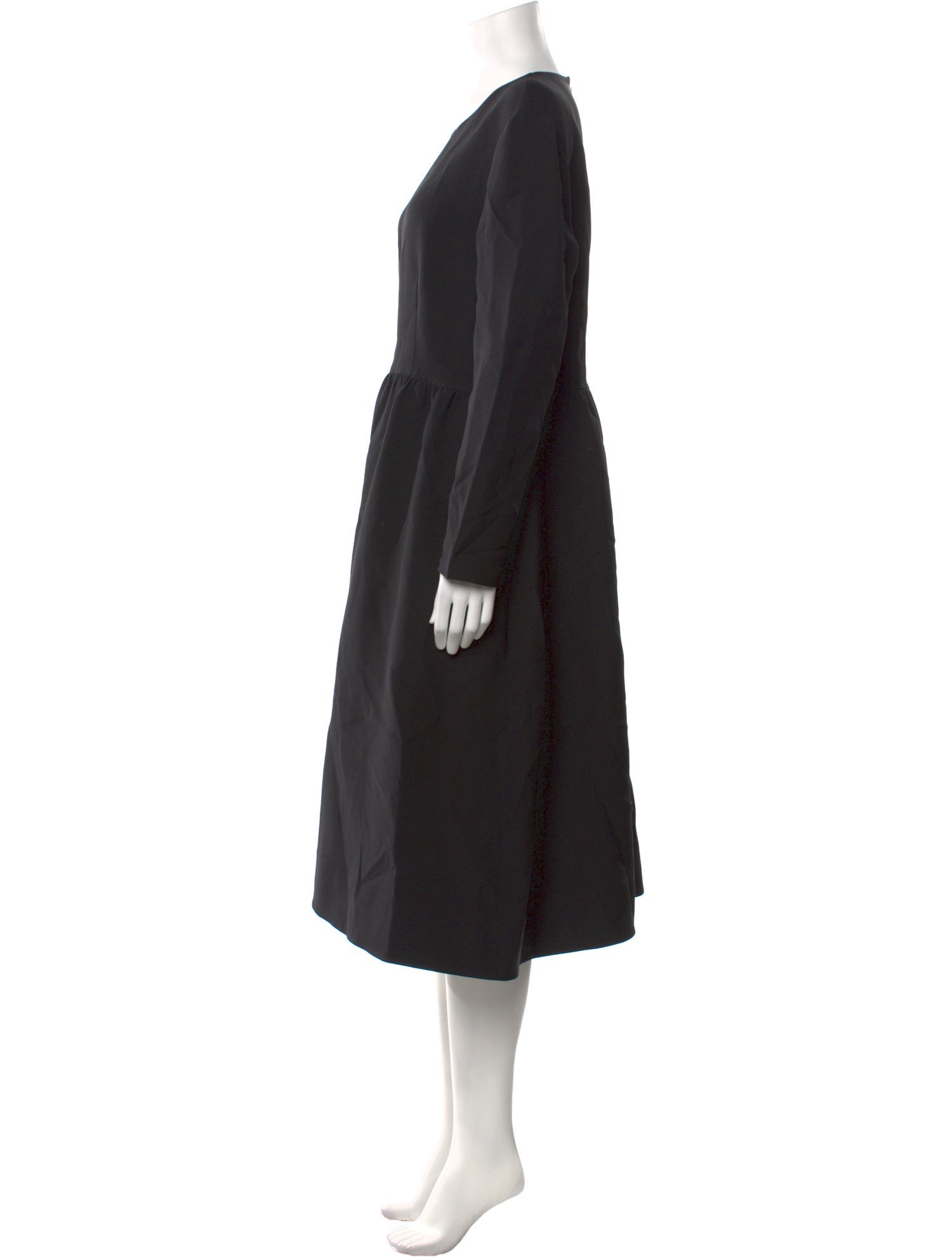 Lafayette 148 Wool Midi Length Dress