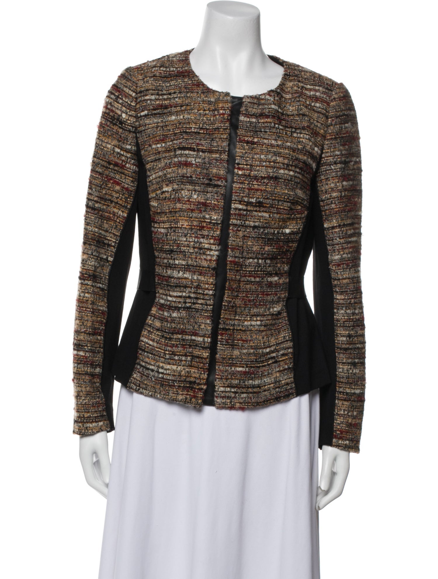 Lafayette 148 Tweed Pattern Evening Jacket