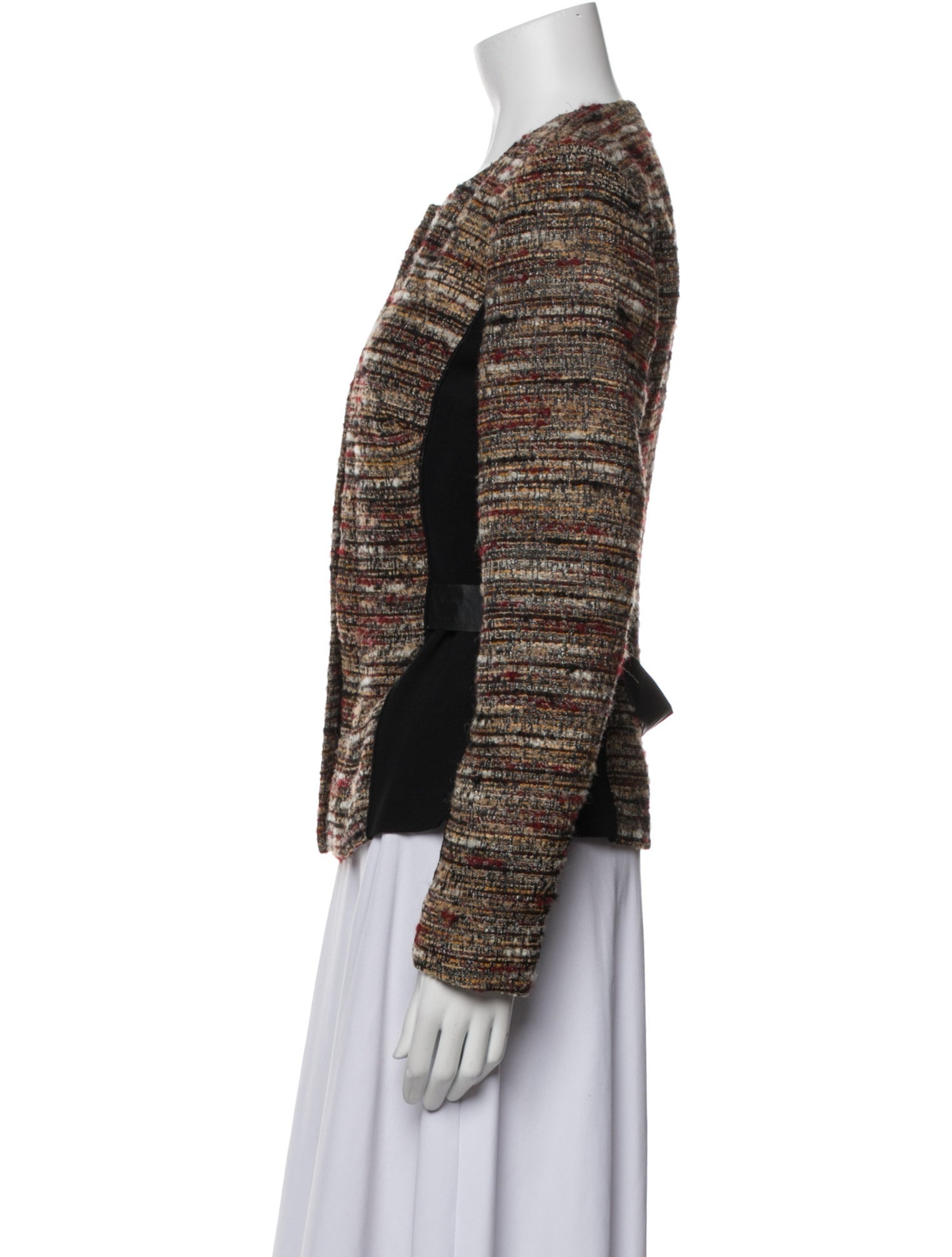 Lafayette 148 Tweed Pattern Evening Jacket