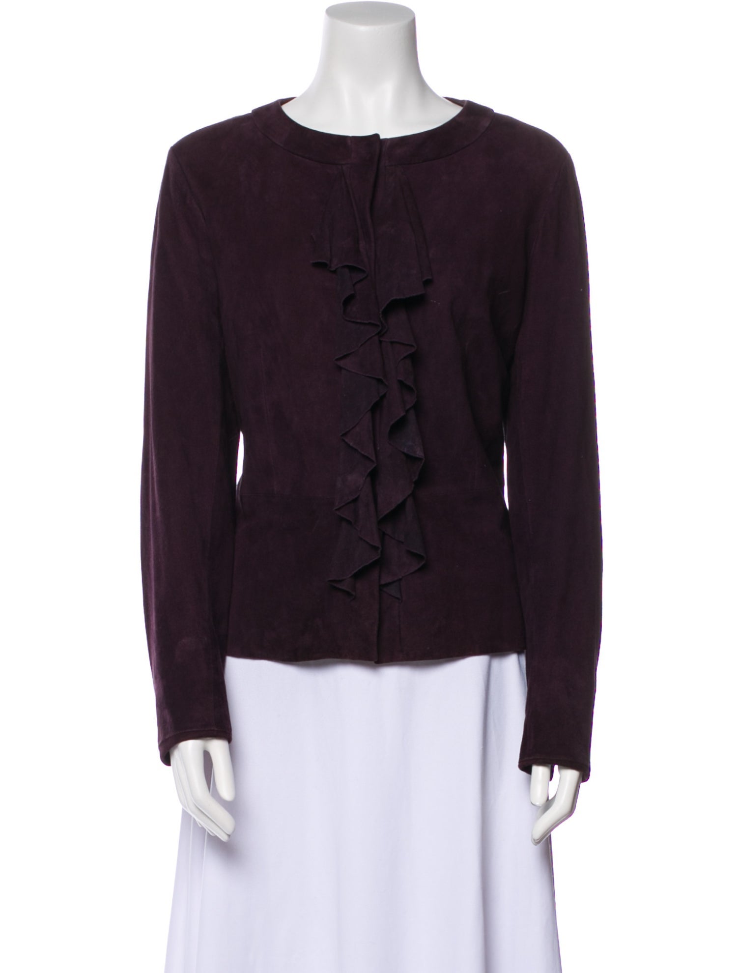 Lafayette 148 Leather Evening Jacket