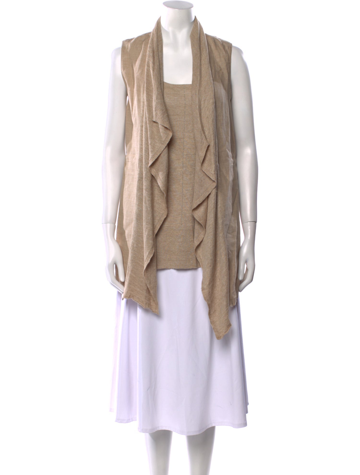 Lafayette 148 Linen Cowl Neck Sweater