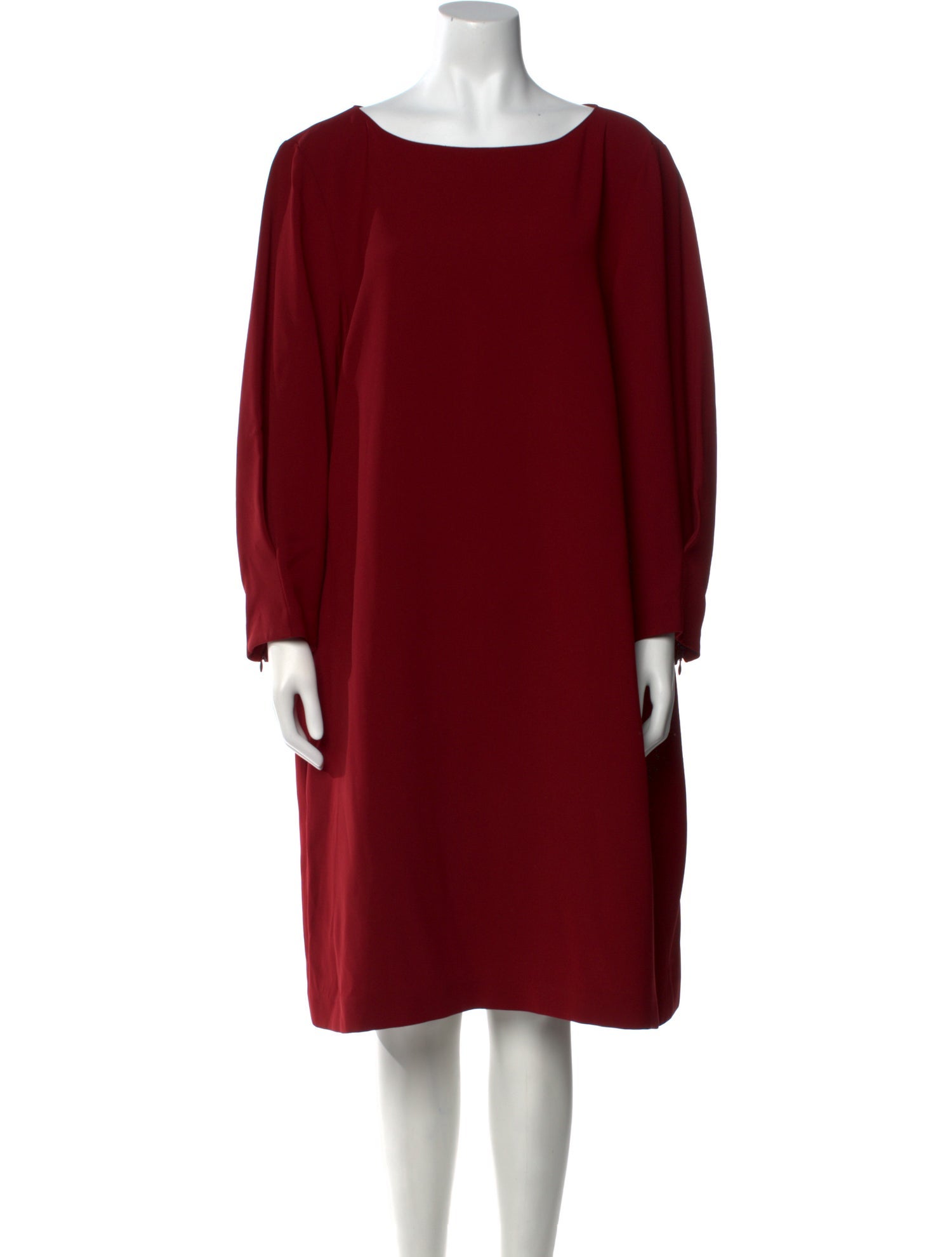 Lafayette 148 Scoop Neck Midi Length Dress