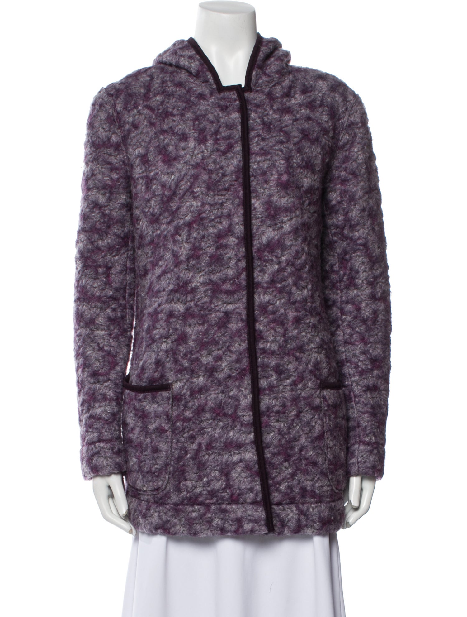 Lafayette 148 Printed Faux Fur Coat