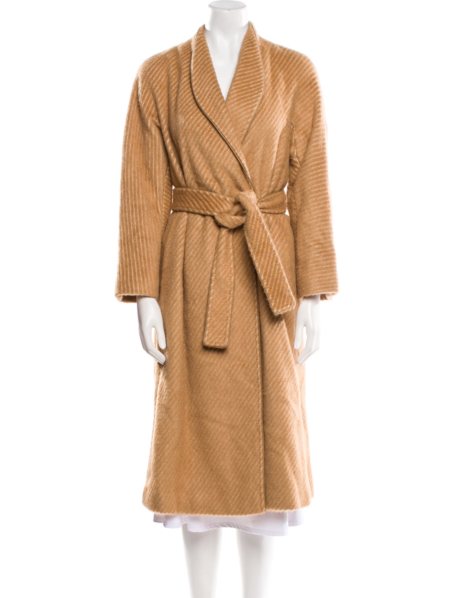 Lafayette 148 Wool Faux Fur Coat w/ Tags