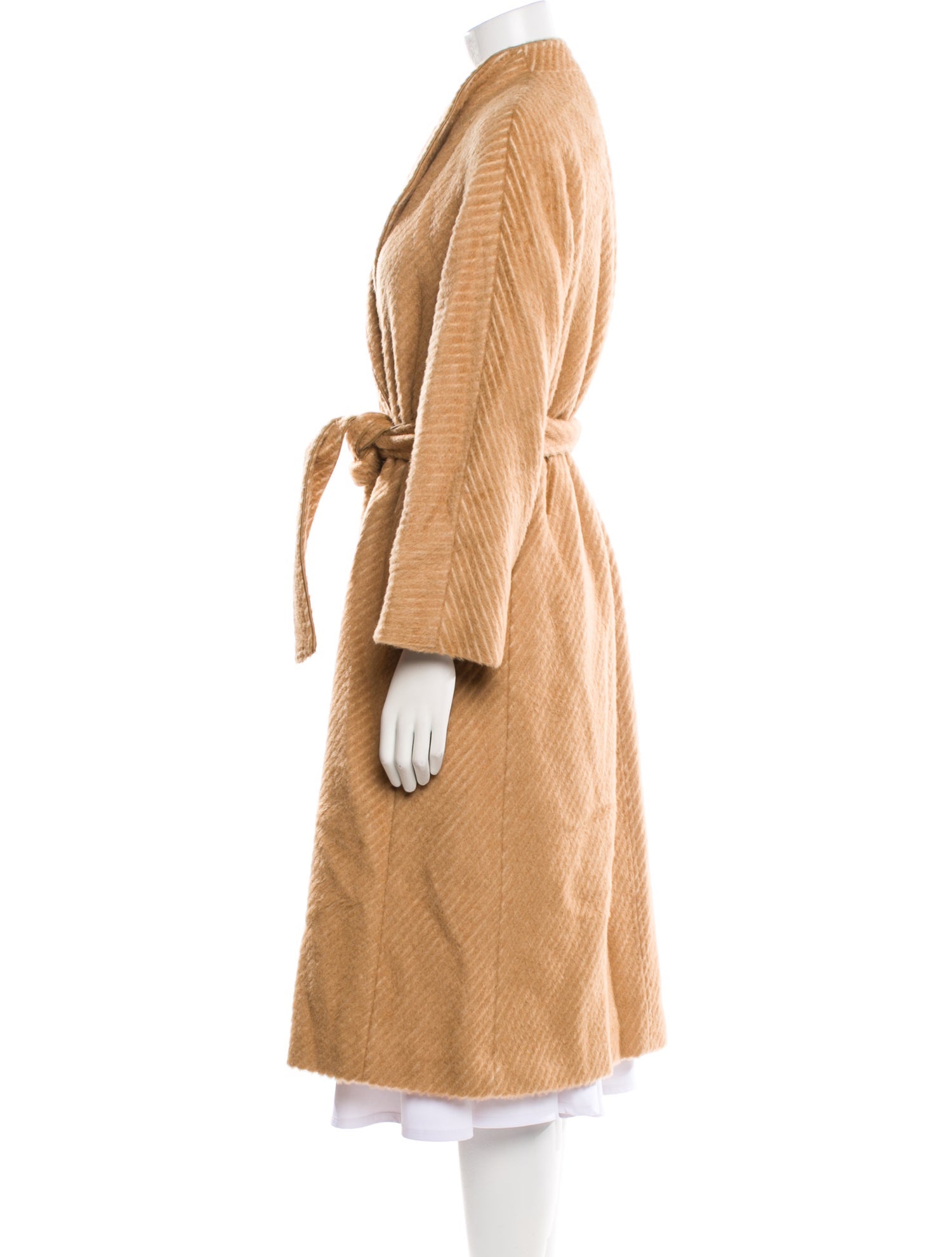 Lafayette 148 Wool Faux Fur Coat w/ Tags