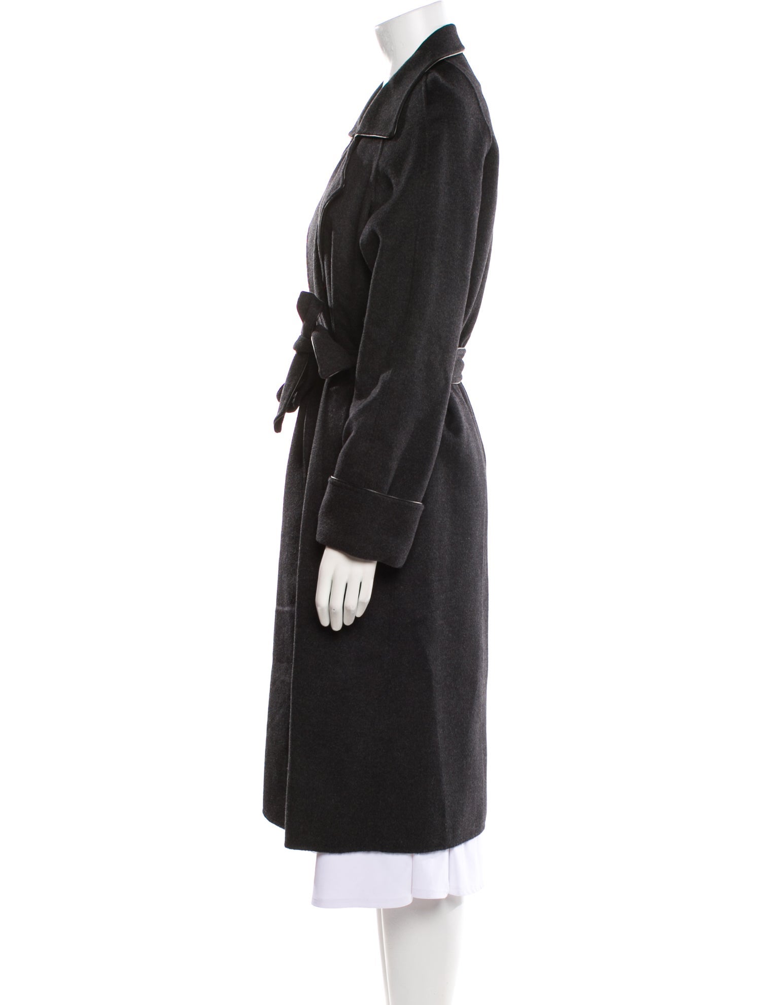 Lafayette 148 Wool Trench Coat w/ Tags