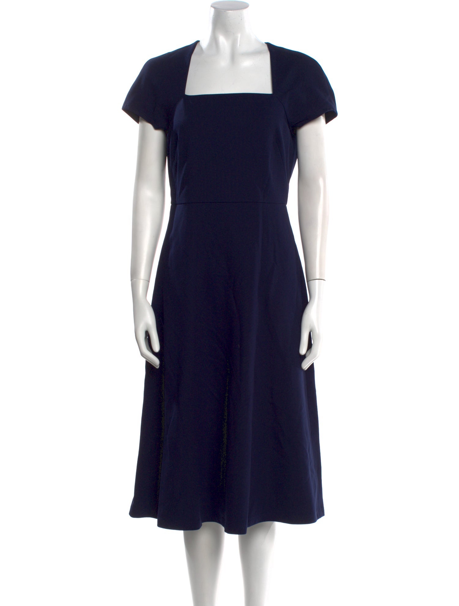 Lafayette 148 Square Neckline Midi Length Dress w/ Tags