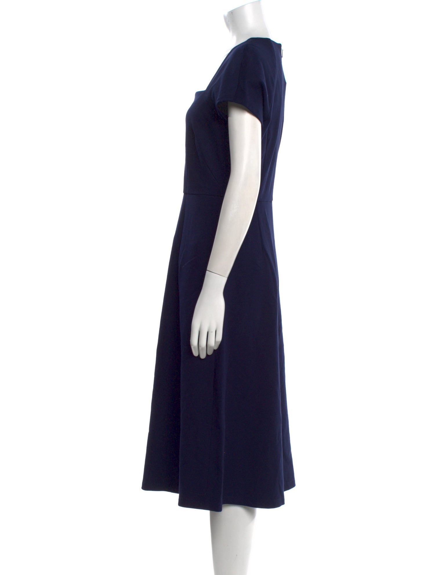 Lafayette 148 Square Neckline Midi Length Dress w/ Tags