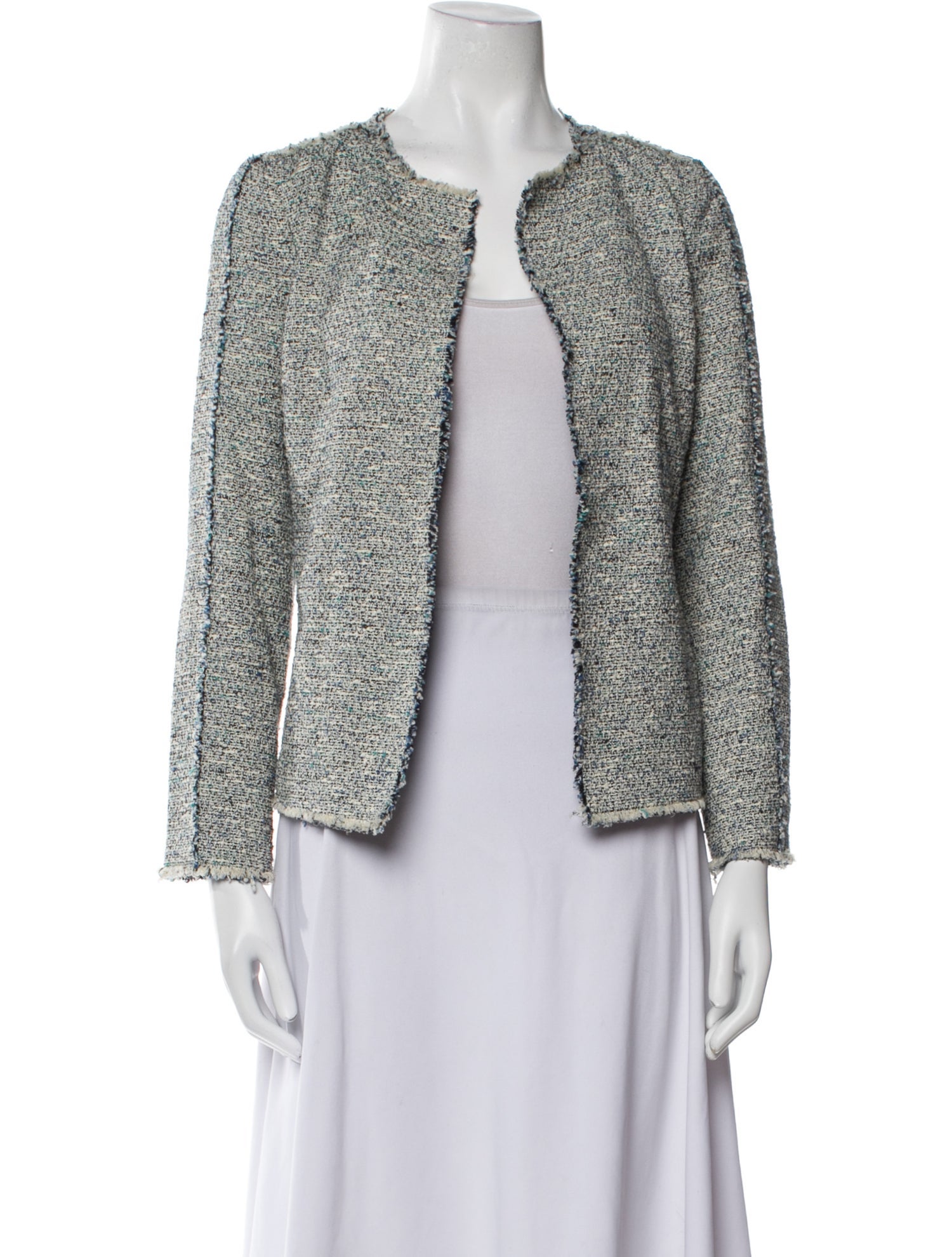Lafayette 148 Tweed Pattern Evening Jacket