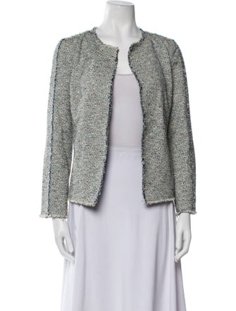 Lafayette 148 Tweed Pattern Evening Jacket