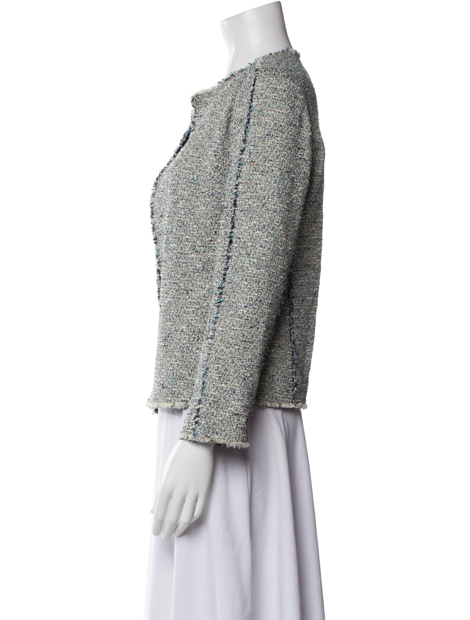 Lafayette 148 Tweed Pattern Evening Jacket