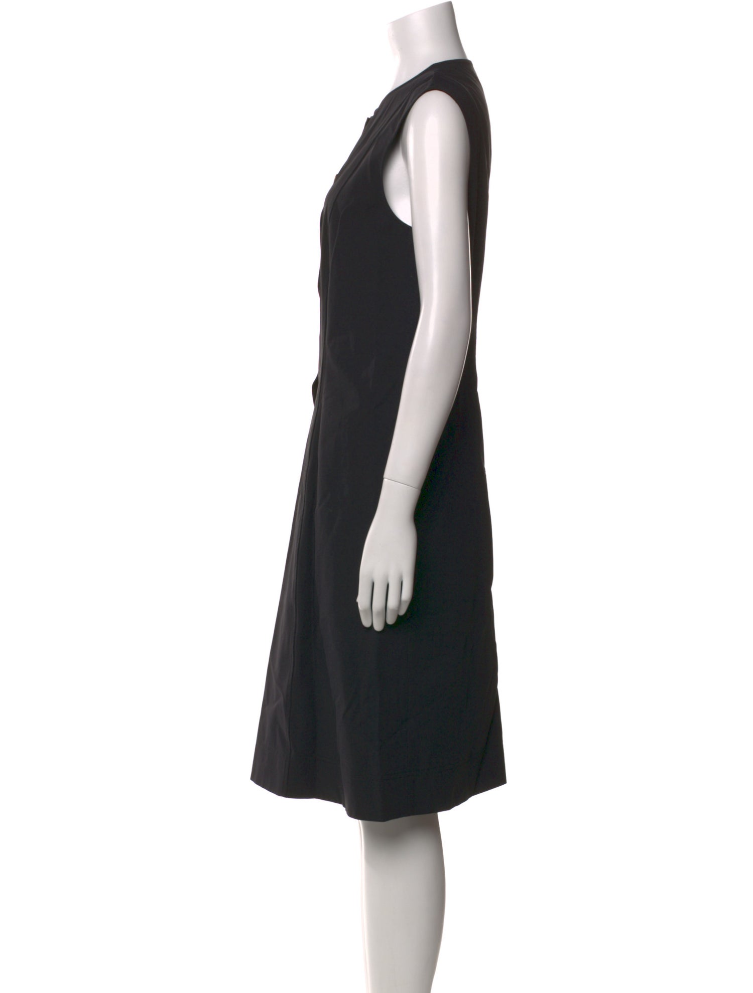 Lafayette 148 Crew Neck Knee-Length Dress