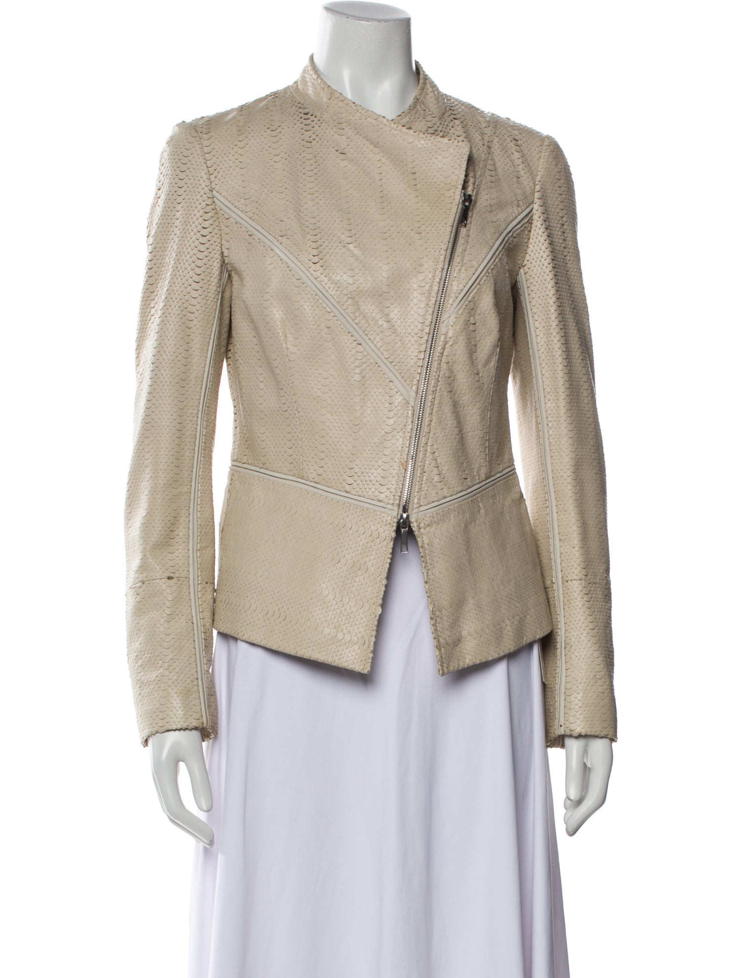 Lafayette 148 Leather Evening Jacket