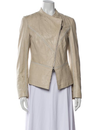 Lafayette 148 Leather Evening Jacket