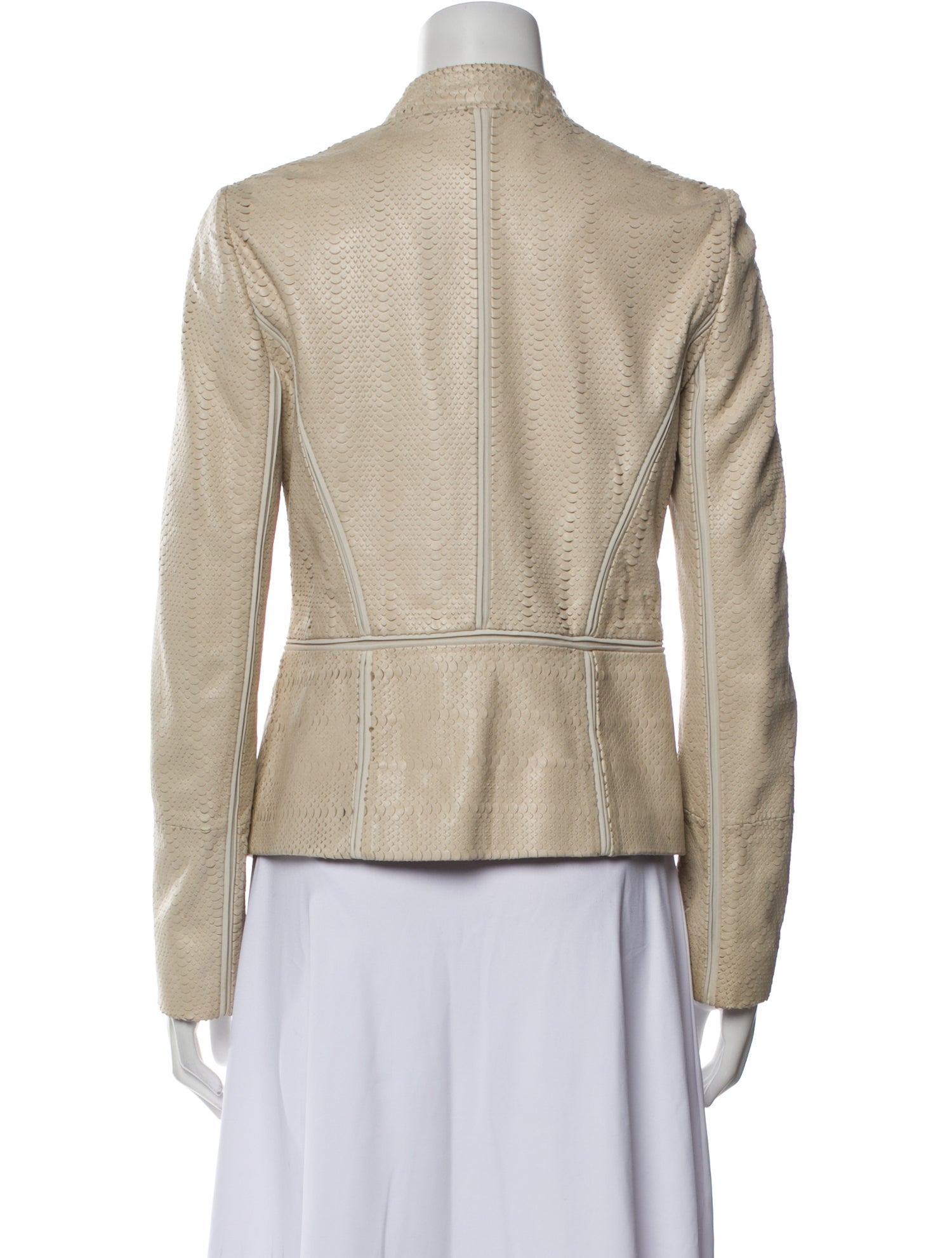 Lafayette 148 Leather Evening Jacket