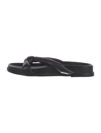 Lafayette 148 Leather Slides