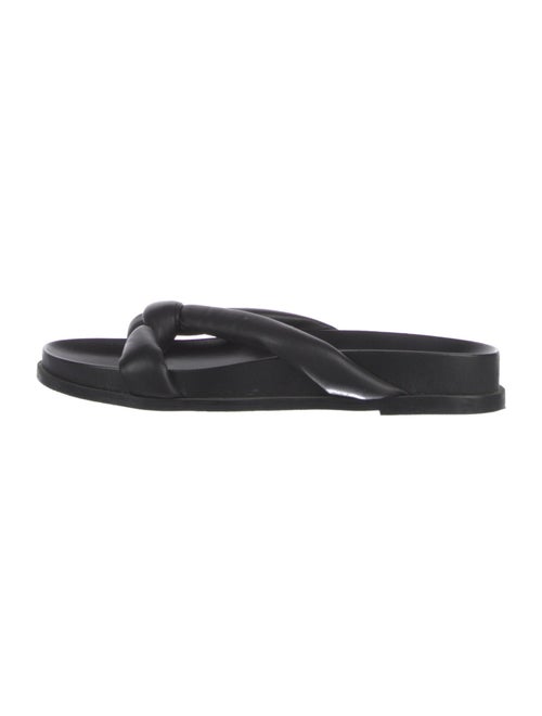 Lafayette 148 Leather Slides