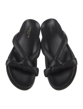 Lafayette 148 Leather Slides
