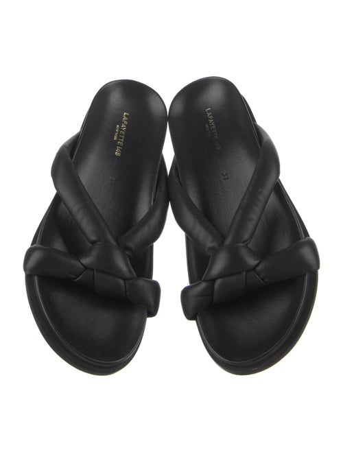 Lafayette 148 Leather Slides