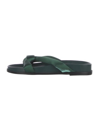 Lafayette 148 Satin Slides