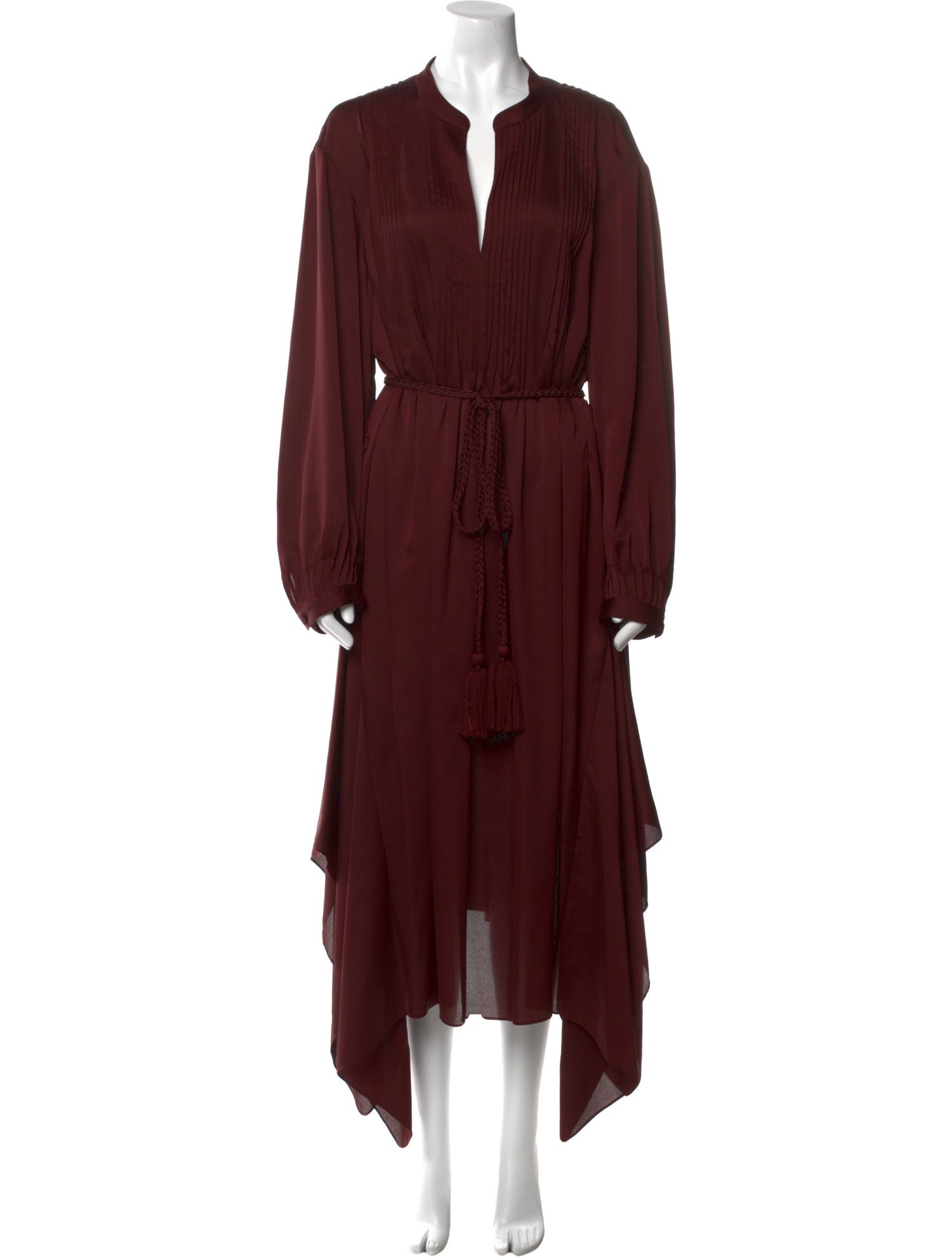 Lafayette 148 V-Neck Long Dress