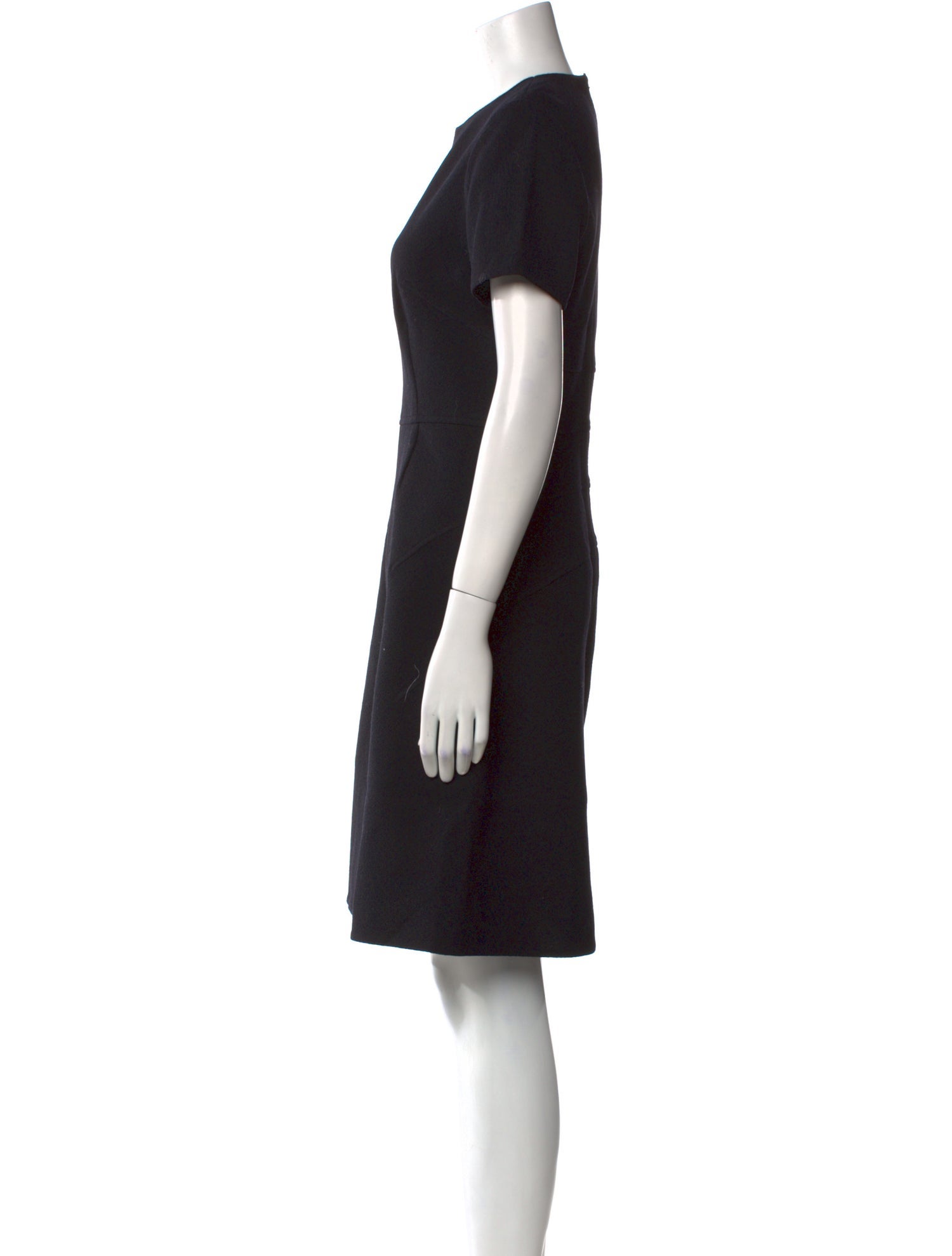 Lafayette 148 Wool Knee-Length Dress