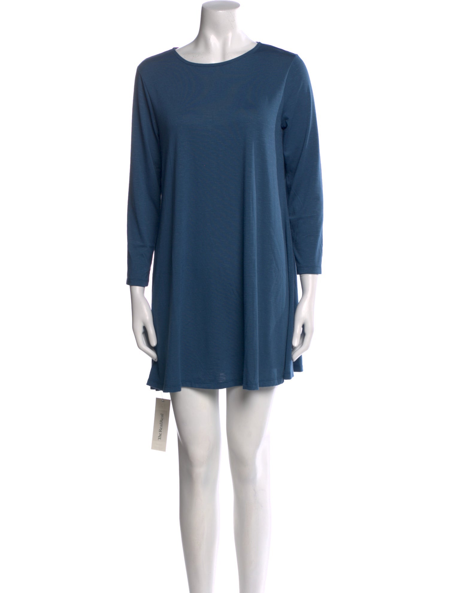 Lafayette 148 Scoop Neck Mini Dress