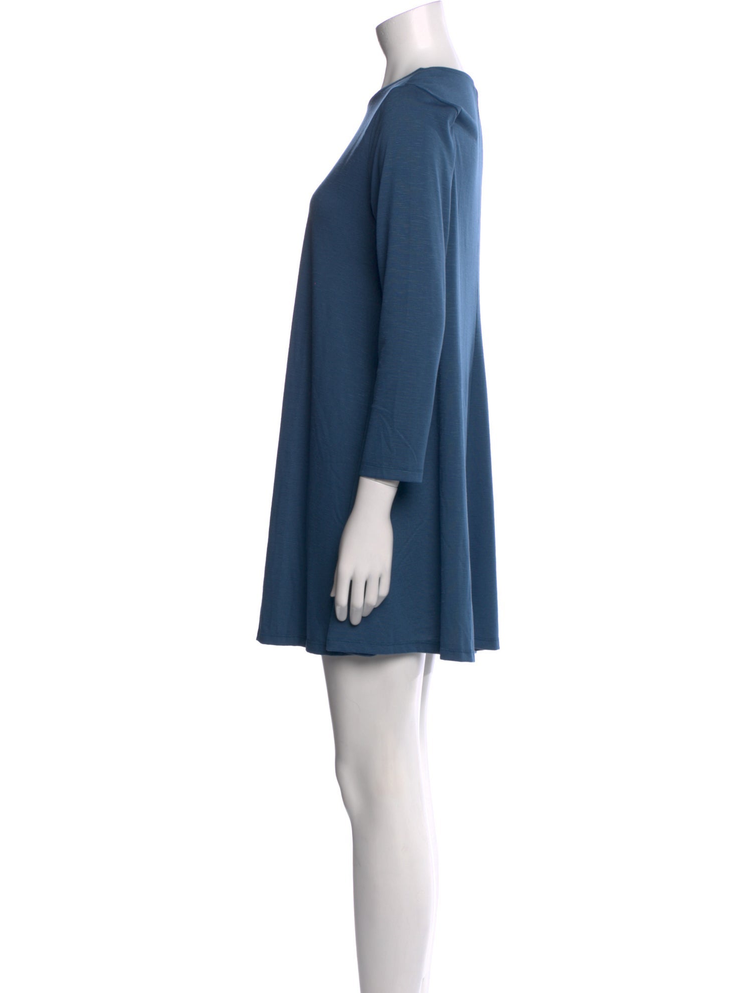 Lafayette 148 Scoop Neck Mini Dress