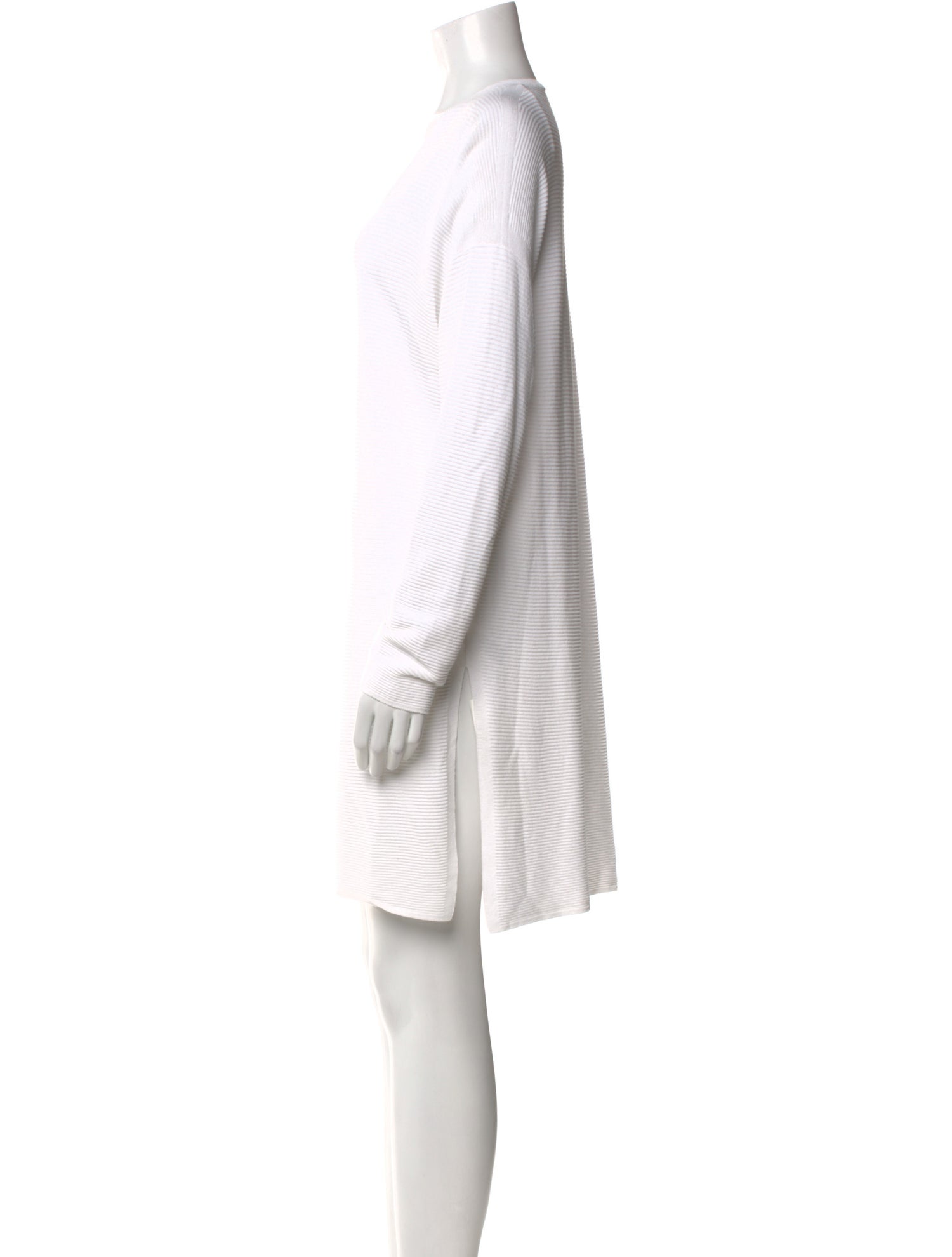 Lafayette 148 V-Neck Mini Dress