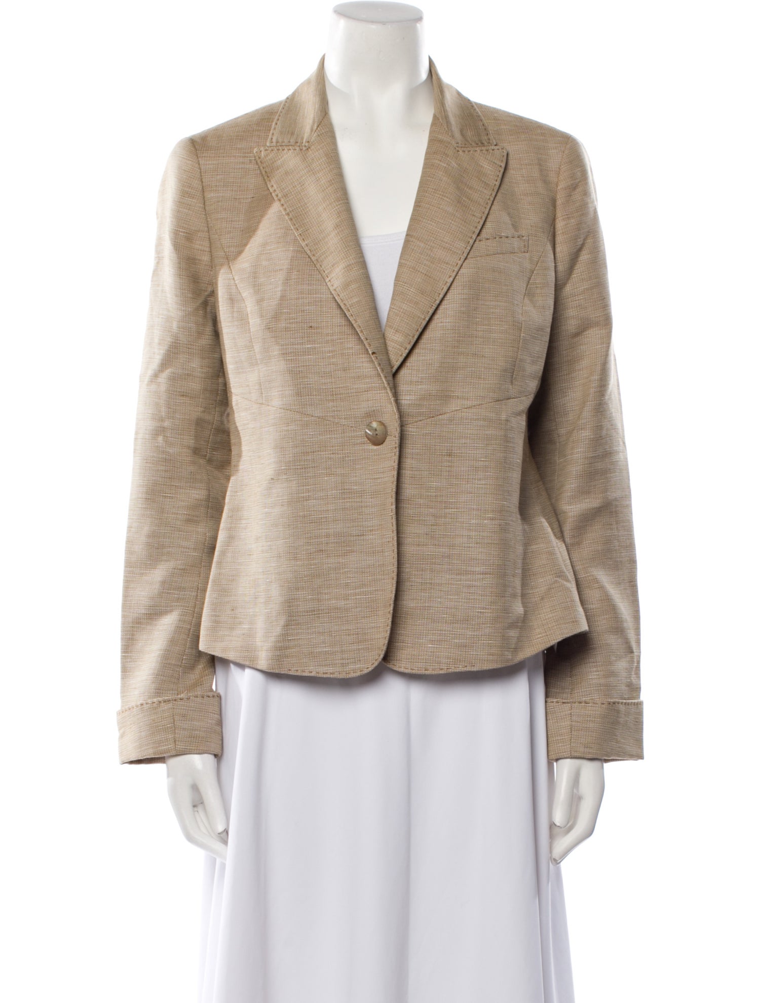 Lafayette 148 Wool Printed Blazer