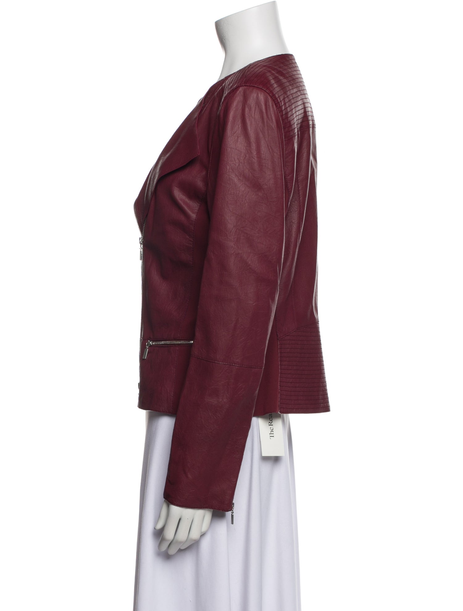 Lafayette 148 Leather Biker Jacket