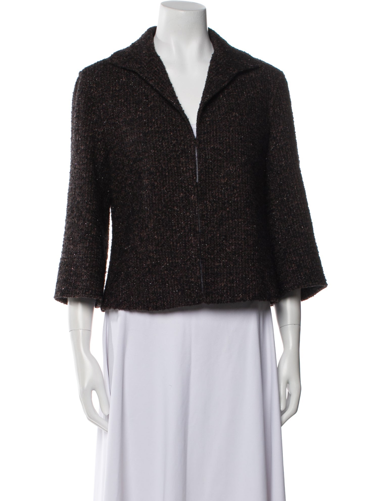 Lafayette 148 Wool Tweed Pattern Jacket