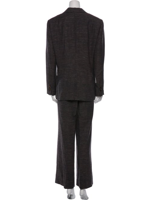 Lafayette 148 Virgin Wool Striped Pantsuit