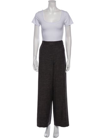 Lafayette 148 Virgin Wool Striped Pantsuit