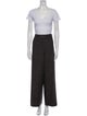 Lafayette 148 Virgin Wool Striped Pantsuit