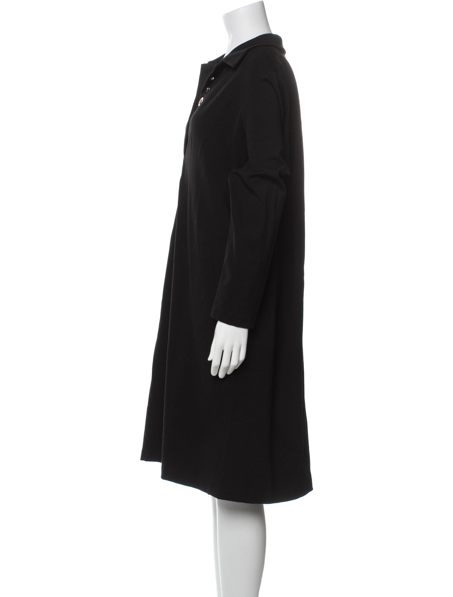 Lafayette 148 V-Neck Knee-Length Dress