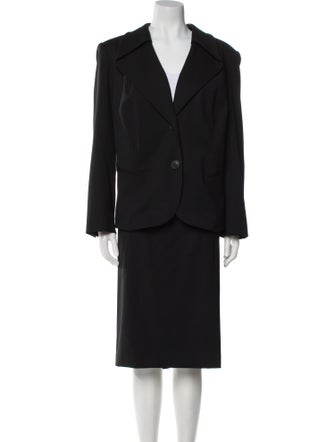 Lafayette 148 Virgin Wool Skirt Set