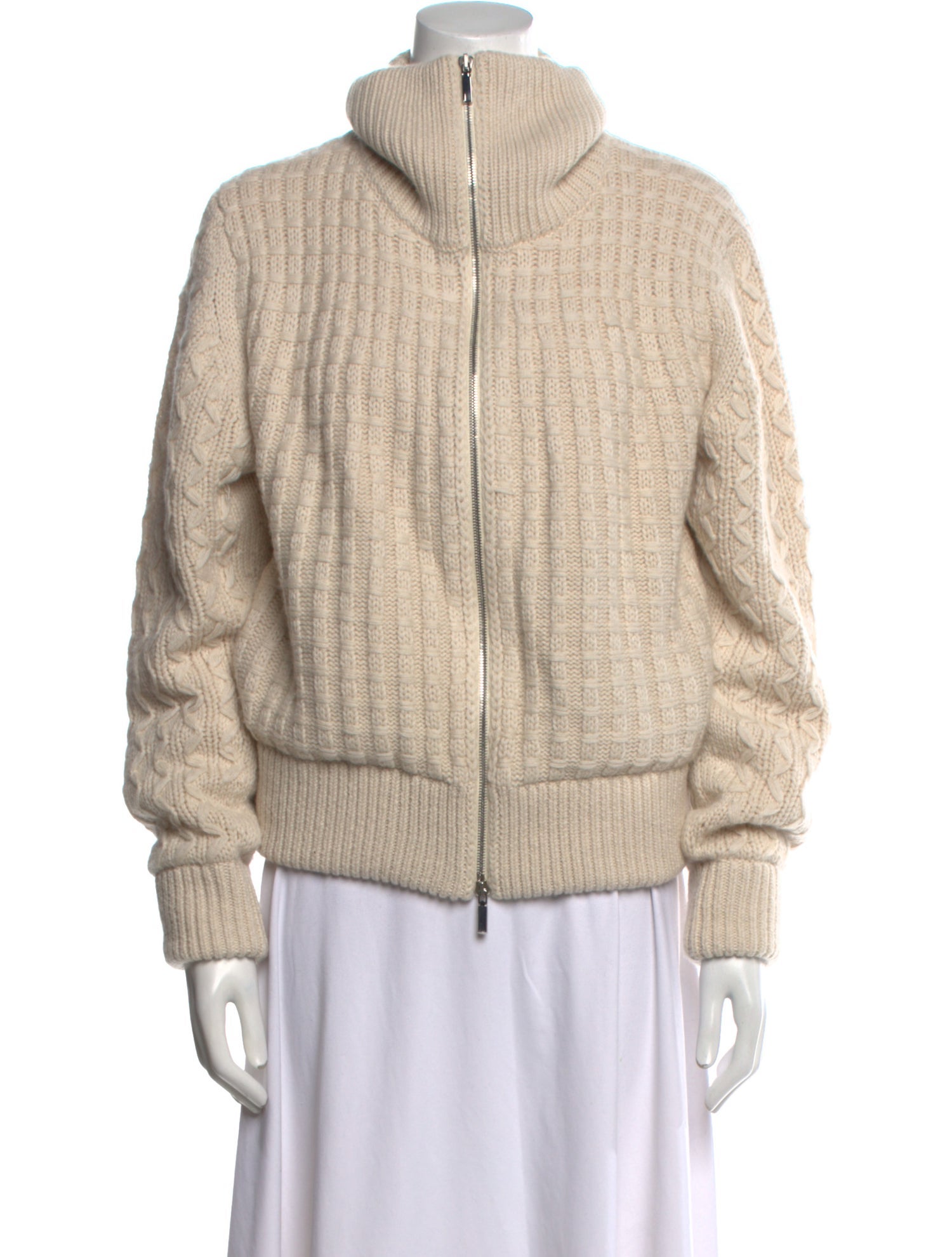 Lafayette 148 Cashmere Mock Neck Sweater