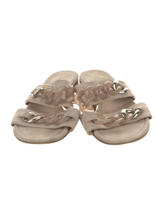 Lafayette 148 Suede Slides