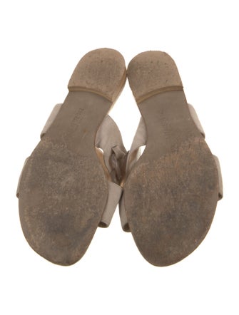 Lafayette 148 Suede Slides