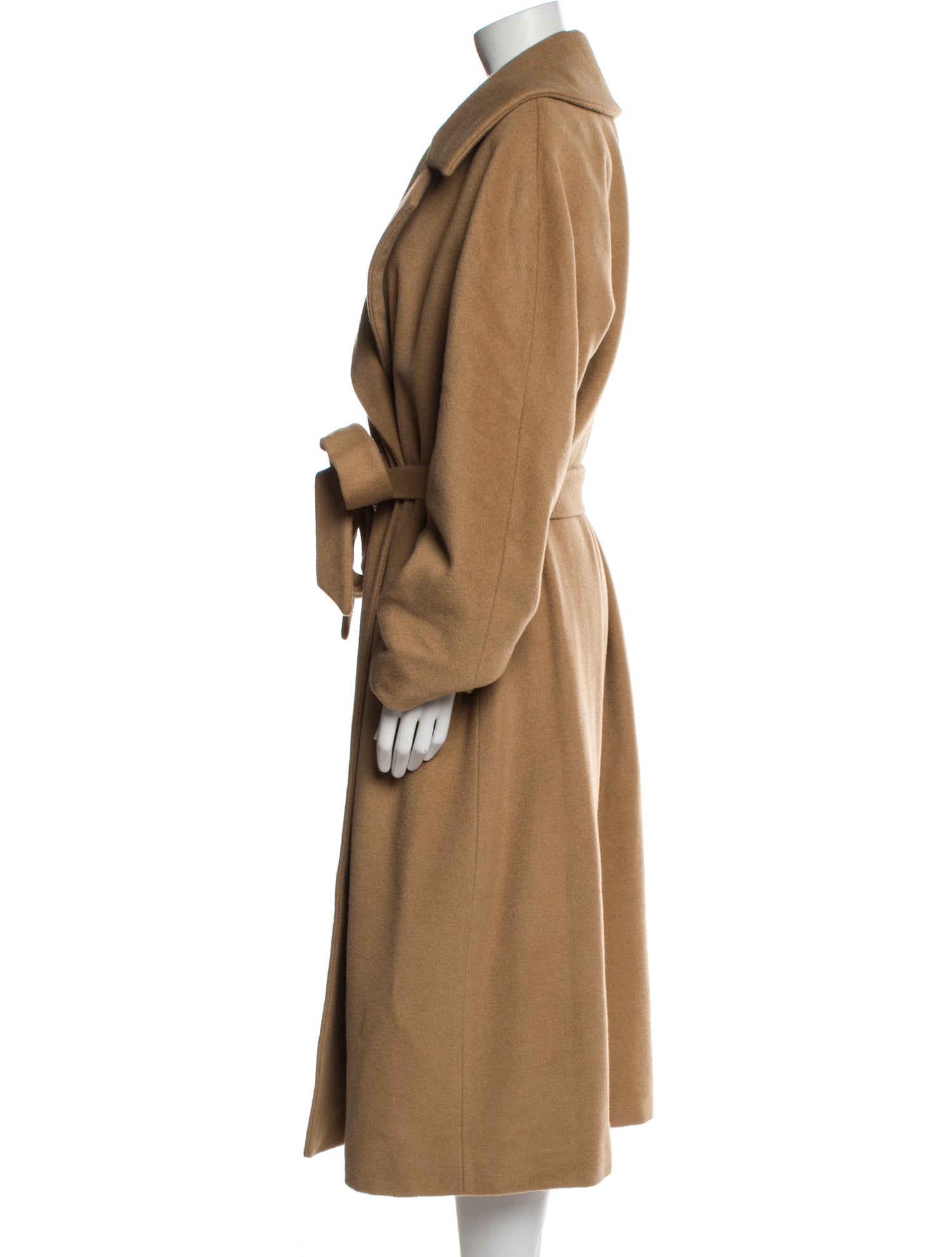 Lafayette 148 Camel Hair Trench Coat