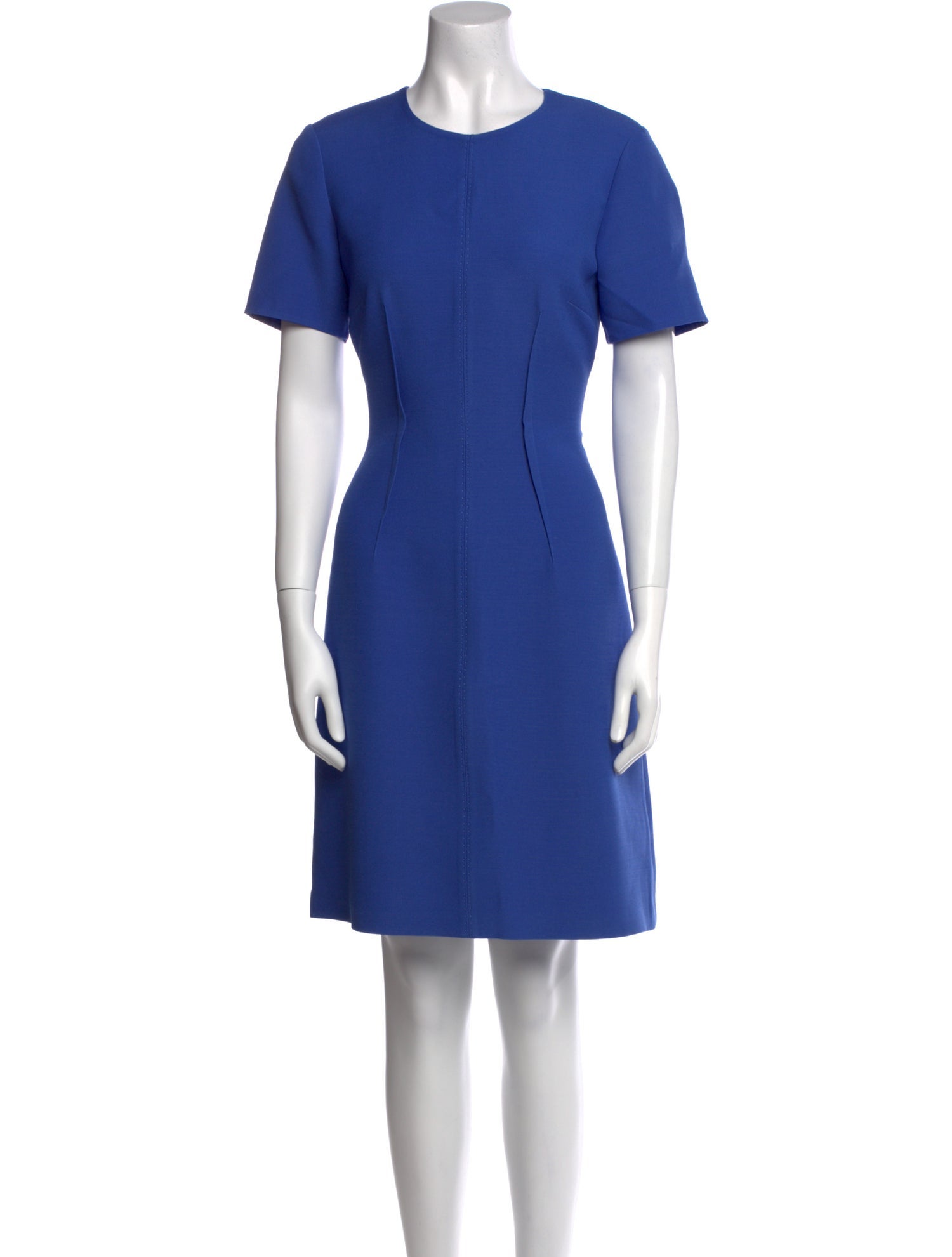 Lafayette 148 Crew Neck Knee-Length Dress