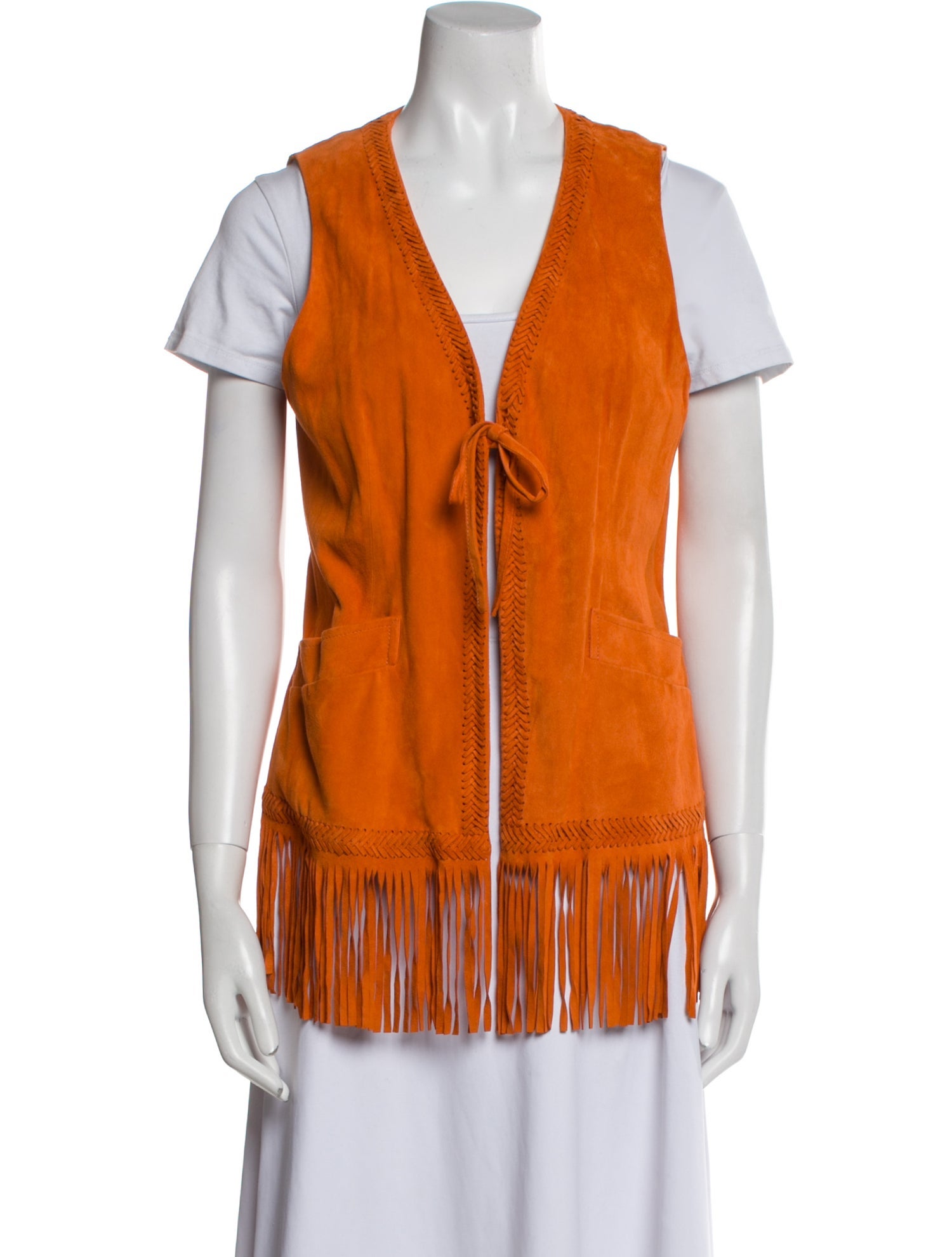 Lafayette 148 Leather Vest w/ Tags