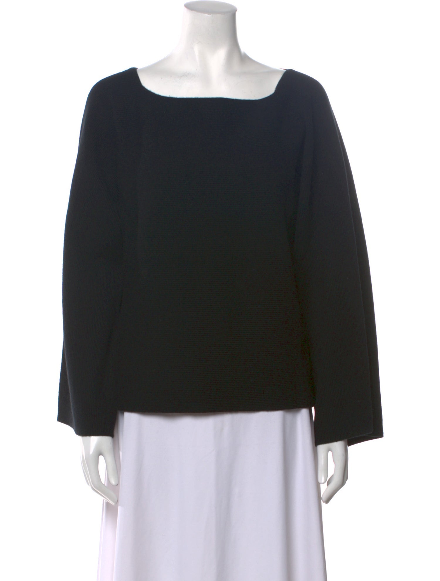 Lafayette 148 Cashmere Bateau Neckline Sweater