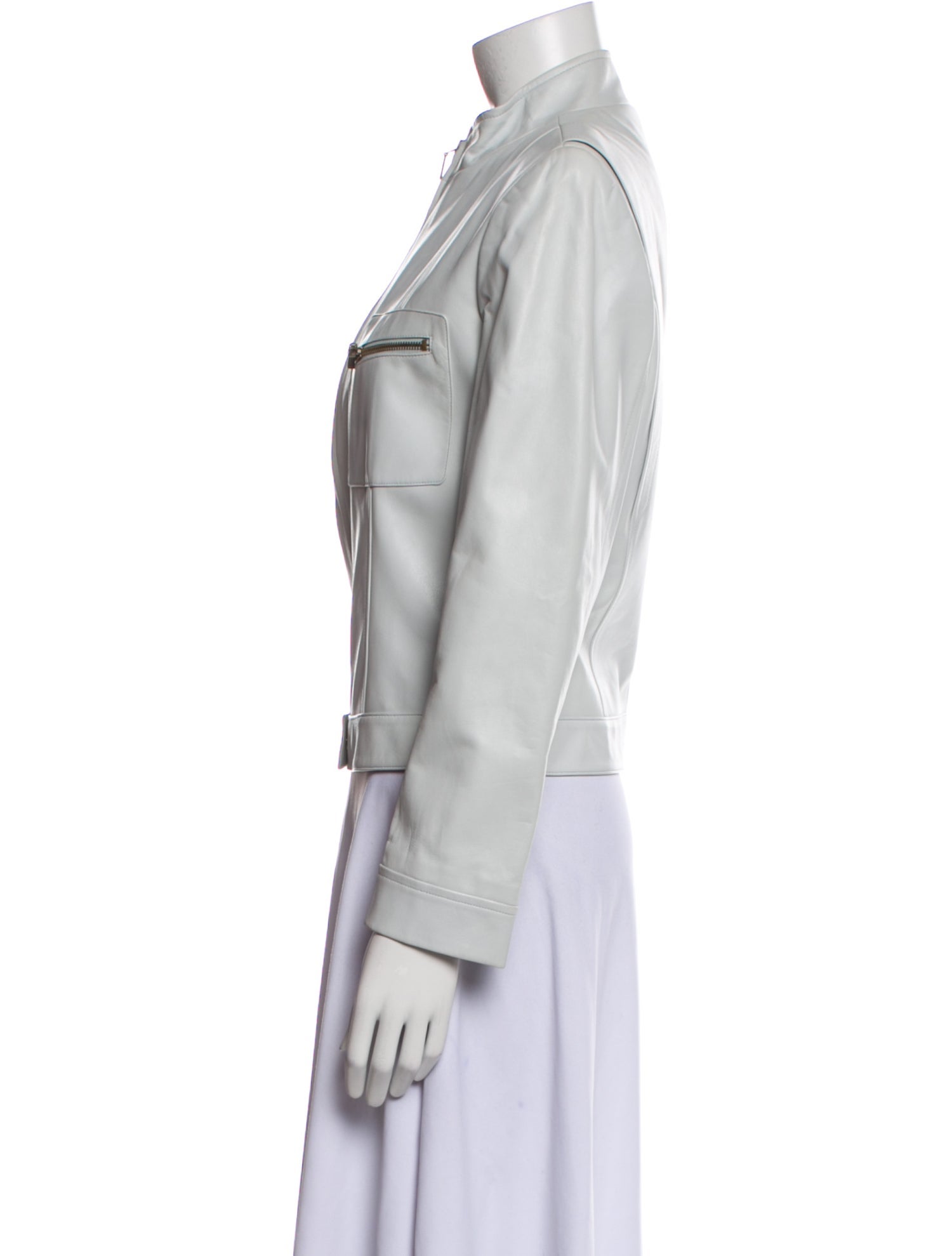 Lafayette 148 Leather Biker Jacket