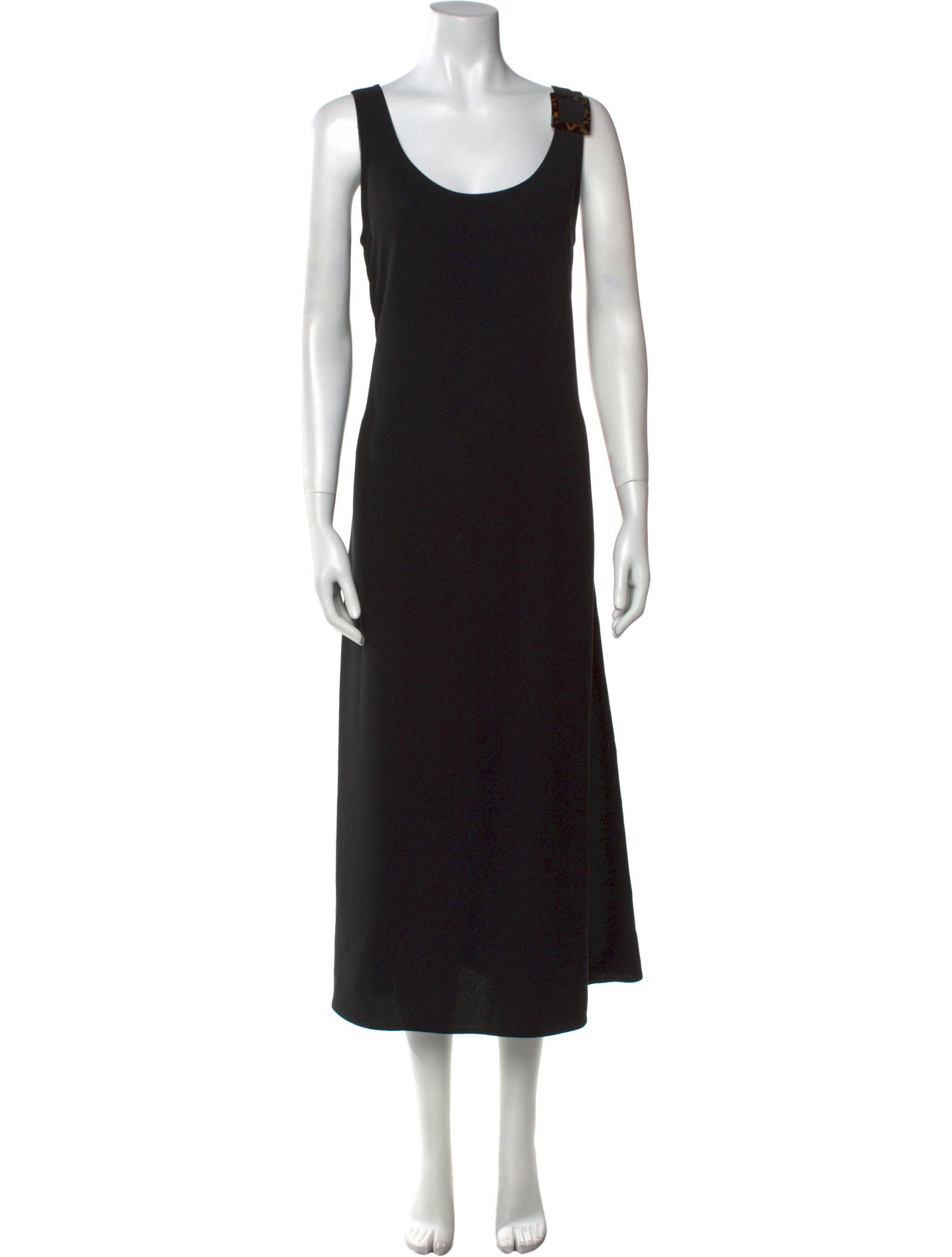 Lafayette 148 Scoop Neck Long Dress
