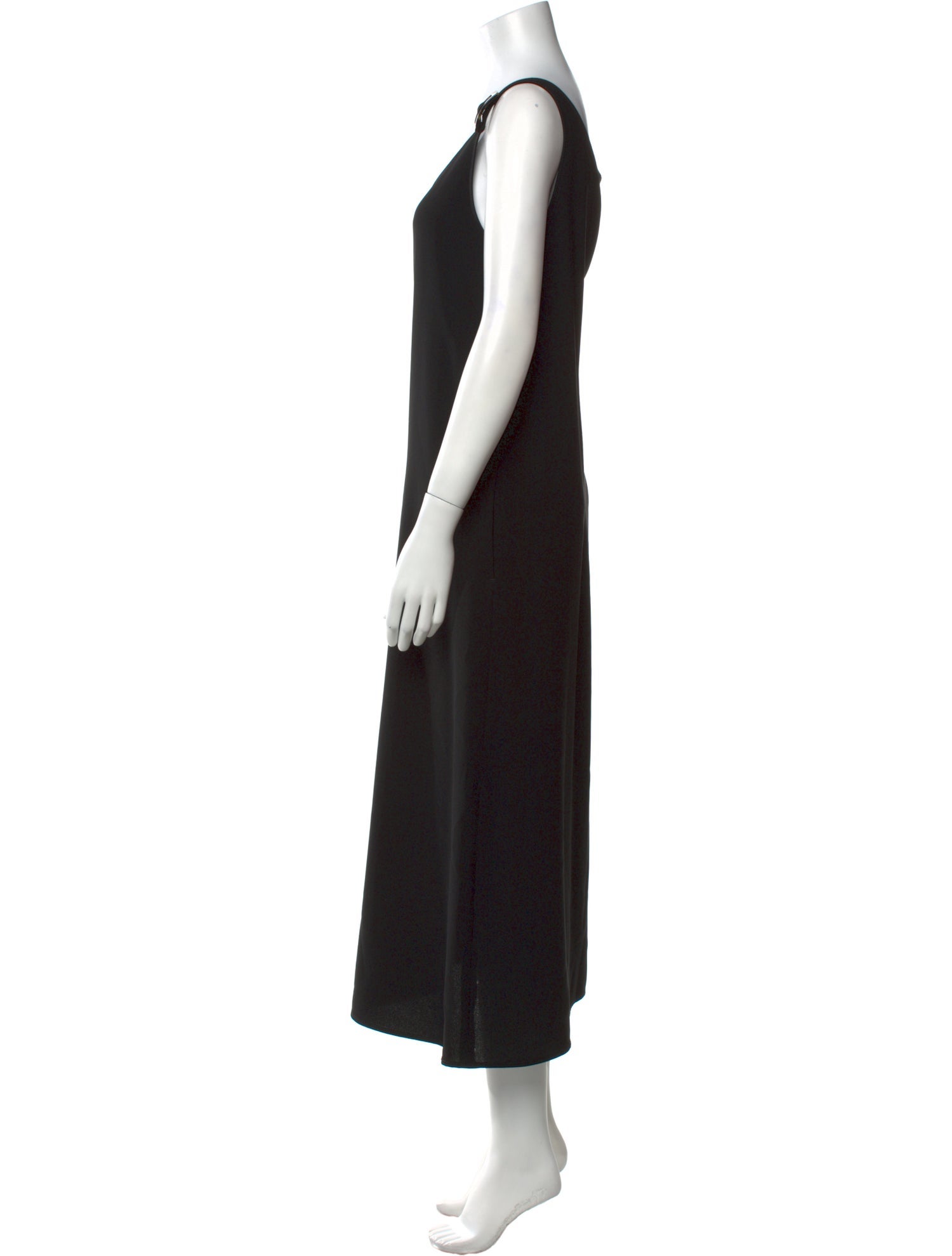 Lafayette 148 Scoop Neck Long Dress