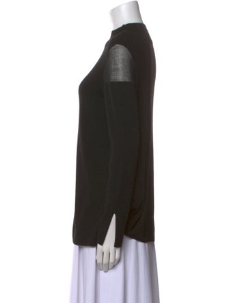 Lafayette 148 Wool Mock Neck Sweater