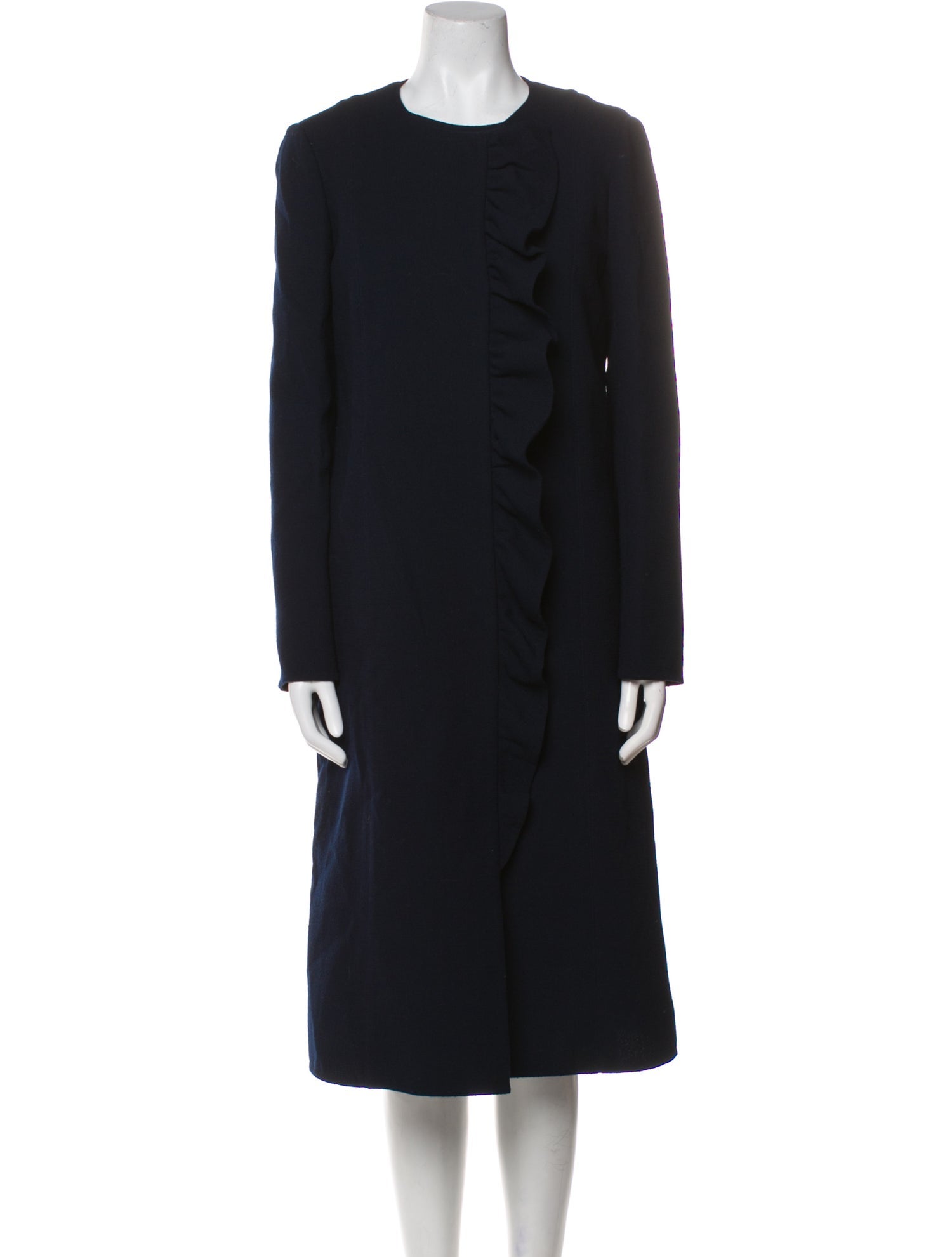 Lafayette 148 Wool Leather Trim Embellishment Dress Set