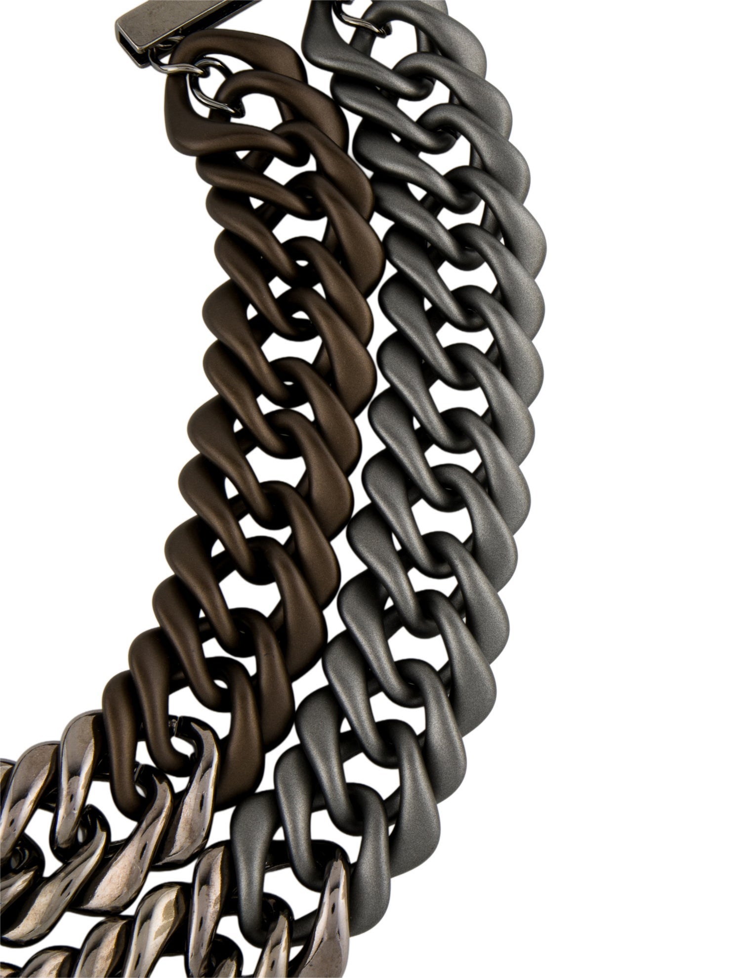 Lafayette 148 Double Chain Link Collar Necklace